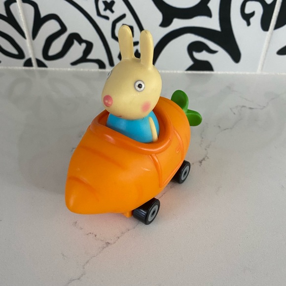 Peppa Pig | Toys | Peppa Pig Richard Rabbit Mini Figure Car Playset ...